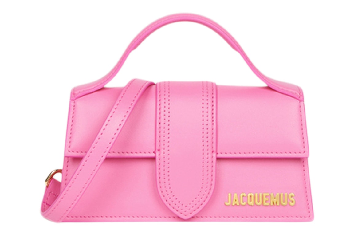 Pre-owned Jacquemus Le Bambino Flap Bag Mini Pink