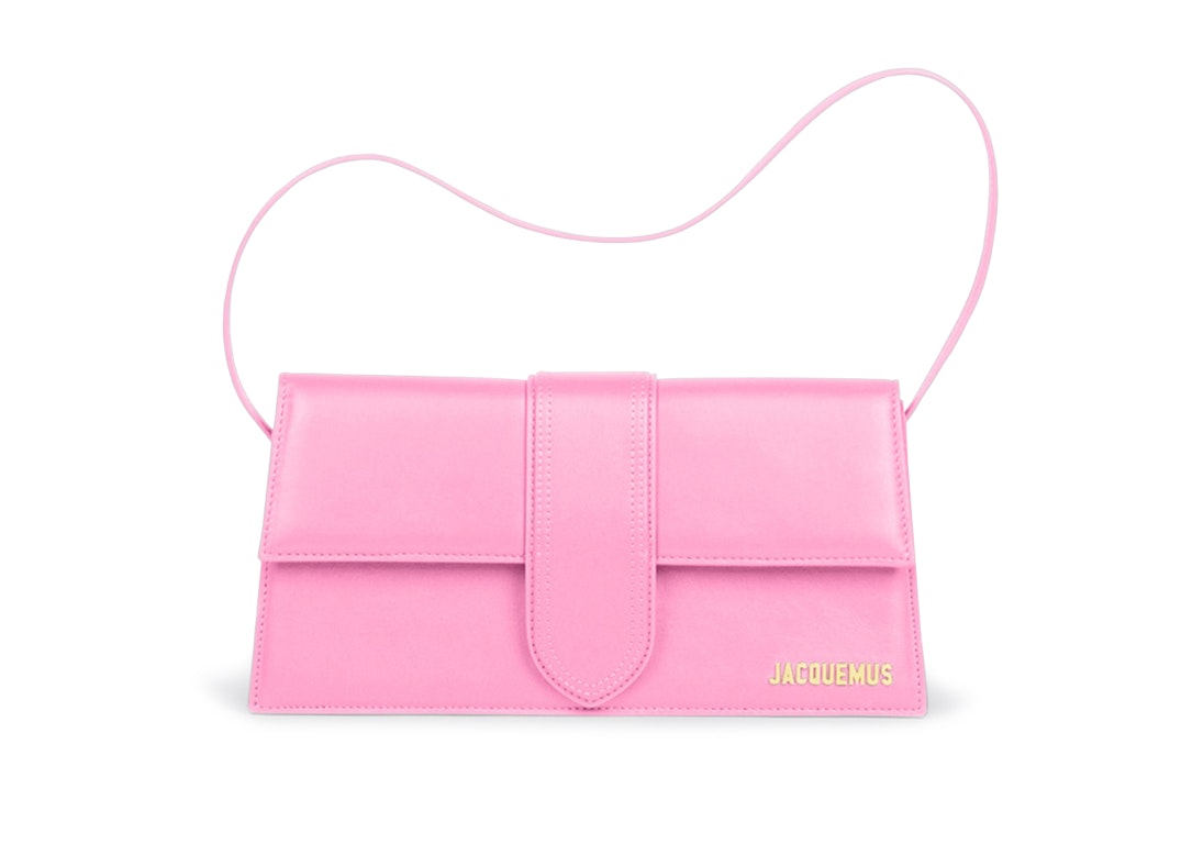 Pre-owned Jacquemus Le Bambino Long Shoulder Bag Pink