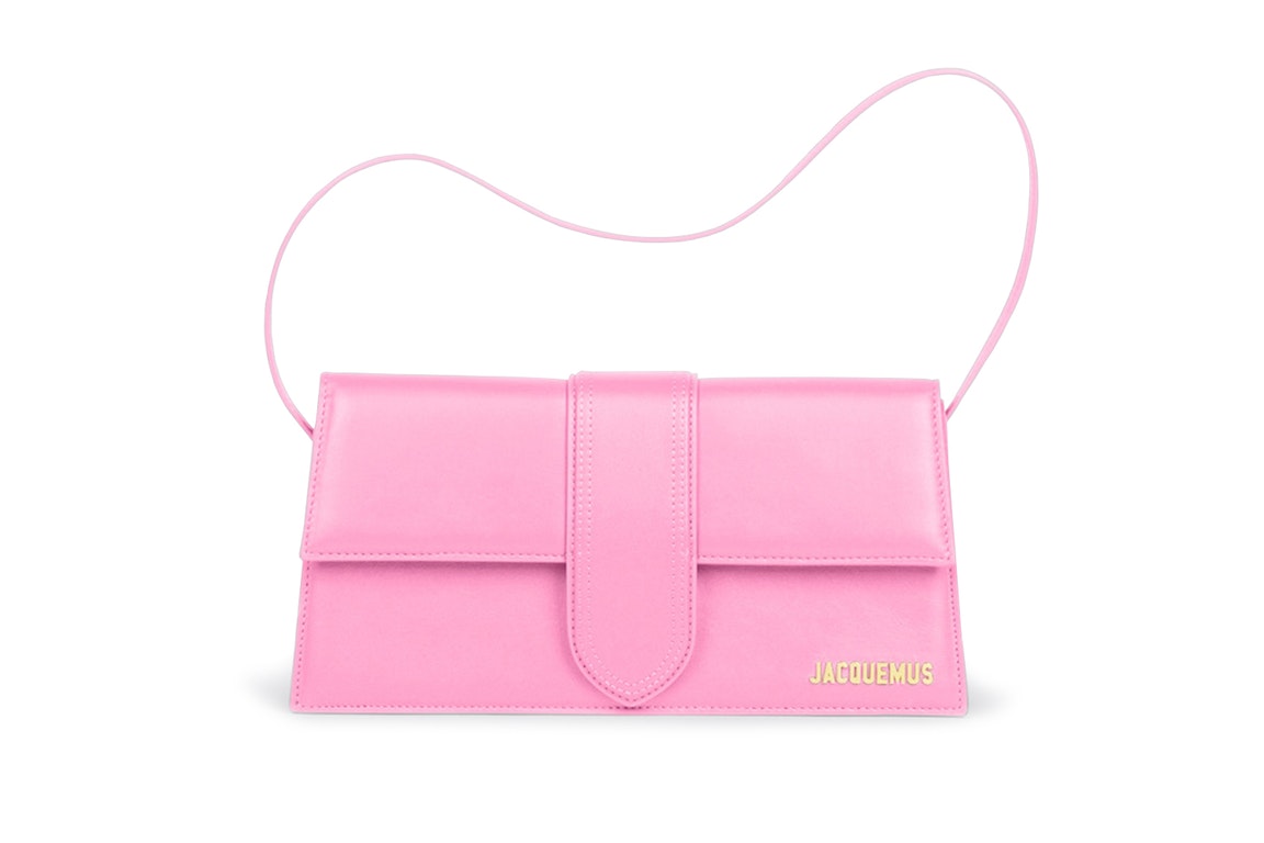 Pre-owned Jacquemus Le Bambino Long Shoulder Bag Pink