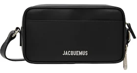 Jacquemus Le Baneto Strap Pochette Bag Black