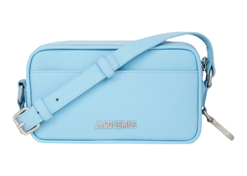 Jacquemus Le Baneto Strap Pochette Bag Light Blue