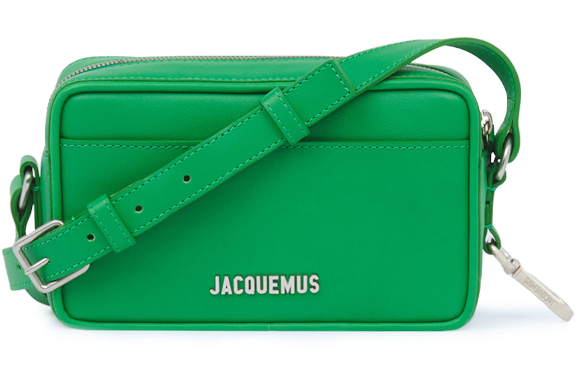 Jacquemus Le Baneto Strapped Pochette Bag Green