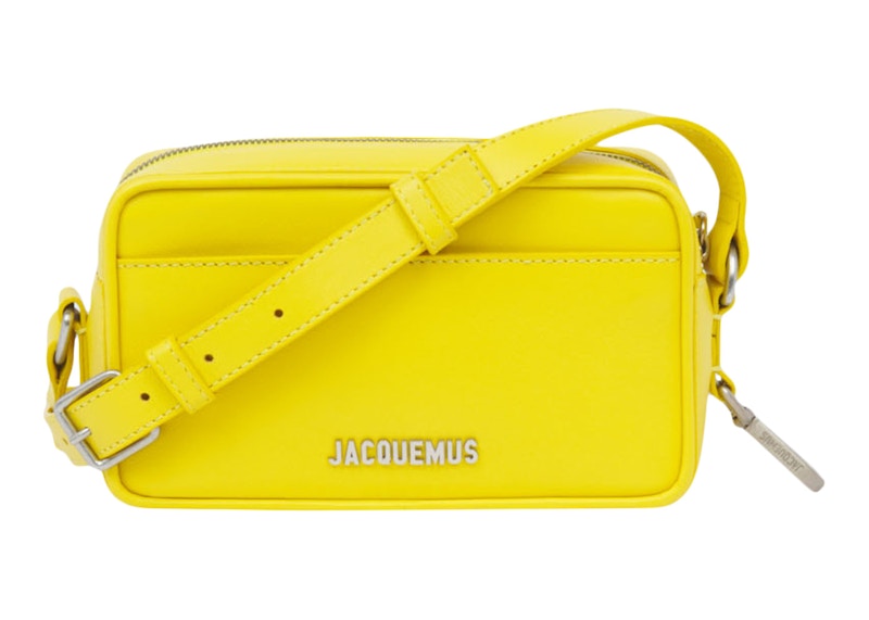 Jacquemus Le Baneto Strapped Pochette Bag Yellow