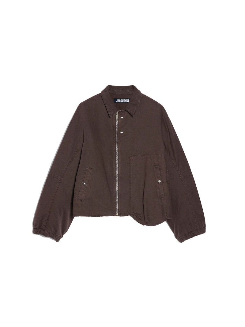 Jacquemus Le Blouson Trivela Dark Brown Men's - FW23 - US