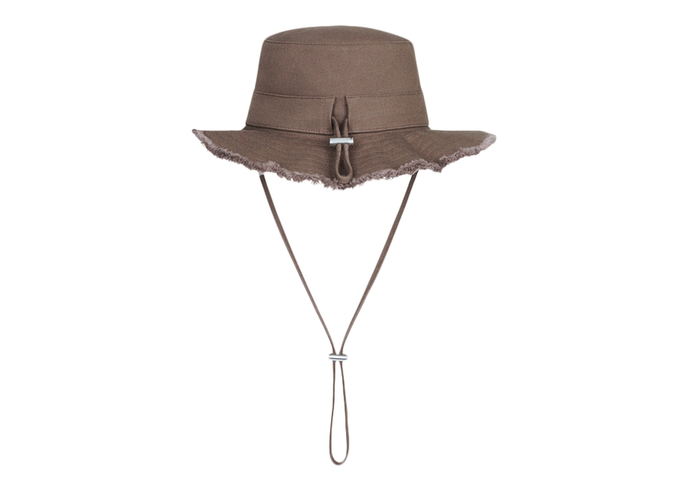 Jacquemus Le Bob Artichaut Large Brim Bucket Hat Brown - JP