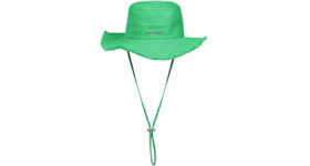 Jacquemus Le Bob Artichaut Large Brim Bucket Hat Green