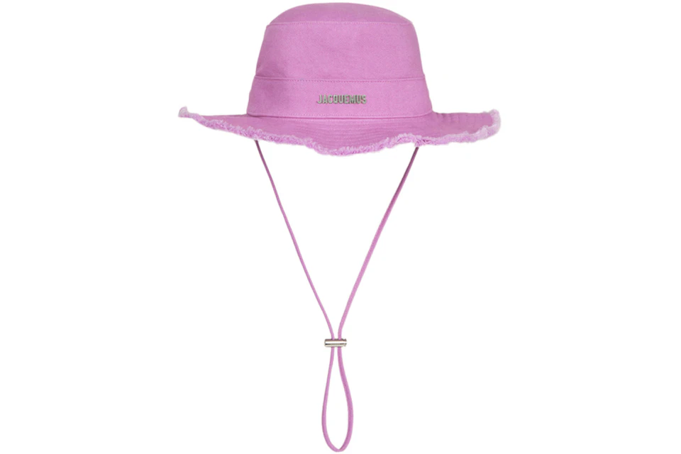 Jacquemus Le Bob Artichaut Large Brim Bucket Hat Lilac