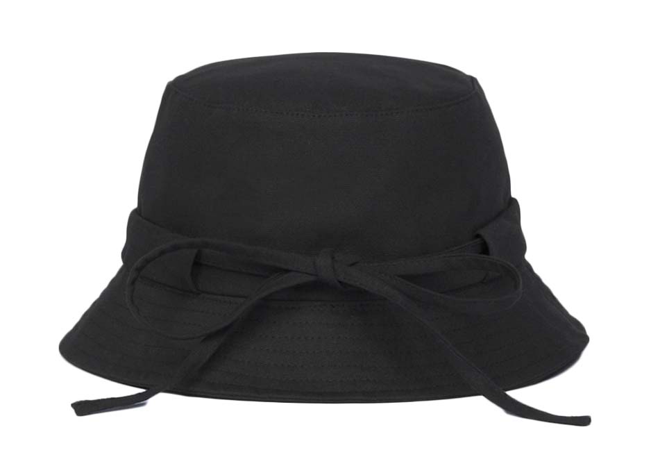 Jacquemus Le Bob Gadjo Bow Bucket Hat Black Men's - SS22 - US