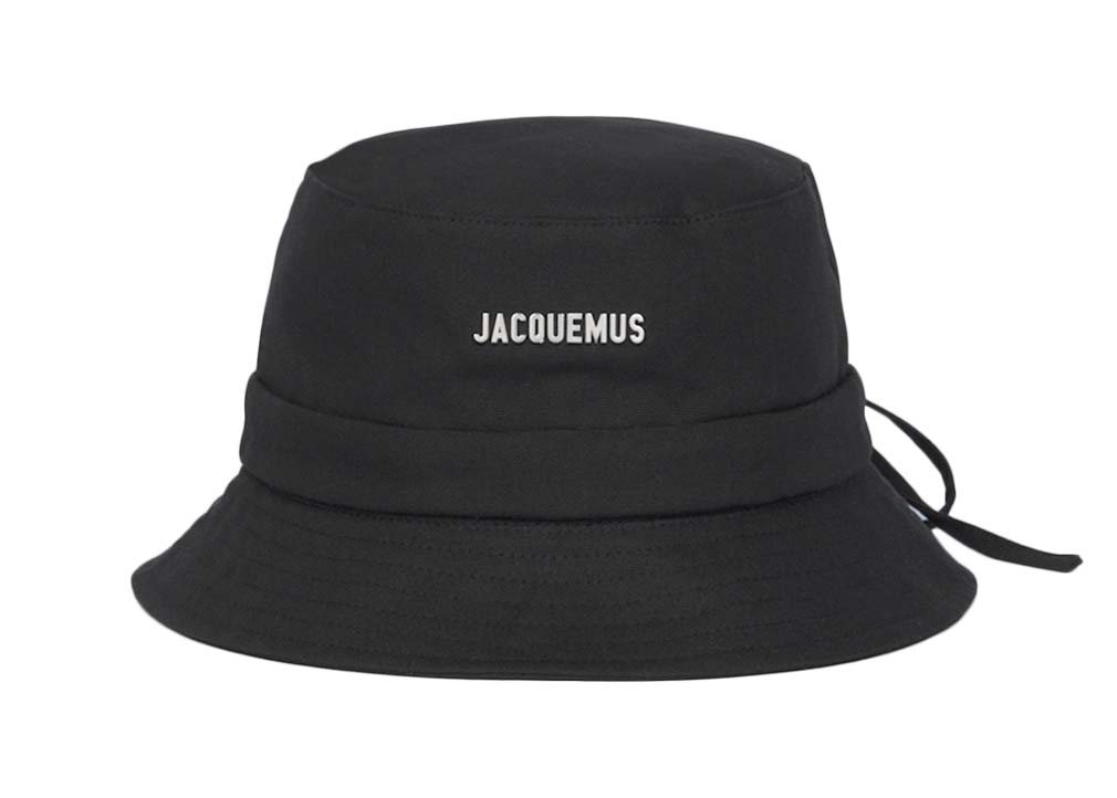 Jacquemus Le Bob Gadjo Bow Bucket Hat Black Men's - SS22 - US