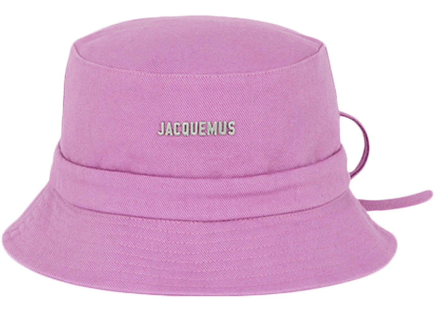 Jacquemus Le Bob Gadjo Bow Knotted Bucket Hat Lilac - AW22 - US