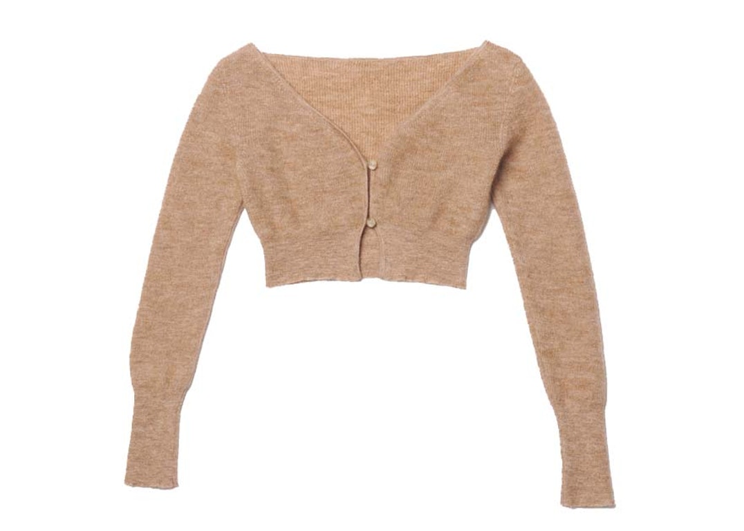 Pre-owned Jacquemus Le Cardigan Alzou Cardigan Light Brown