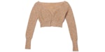 Jacquemus Le Cardigan Alzou Cardigan Marrón Claro