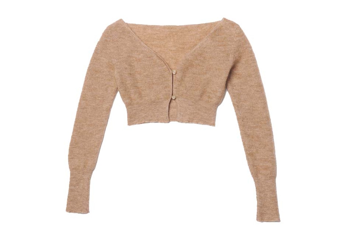 Pre-owned Jacquemus Le Cardigan Alzou Cardigan Light Brown