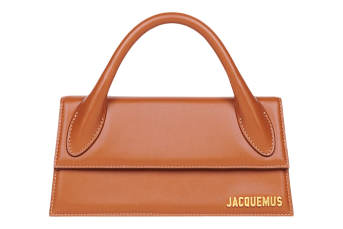 Pre-owned Jacquemus Le Chiquito Long Signature Handbag Light Brown