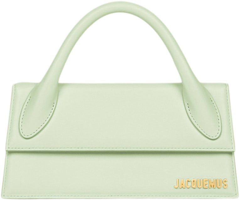 Jacquemus Le Chiquito Long Signature Handbag Light Green