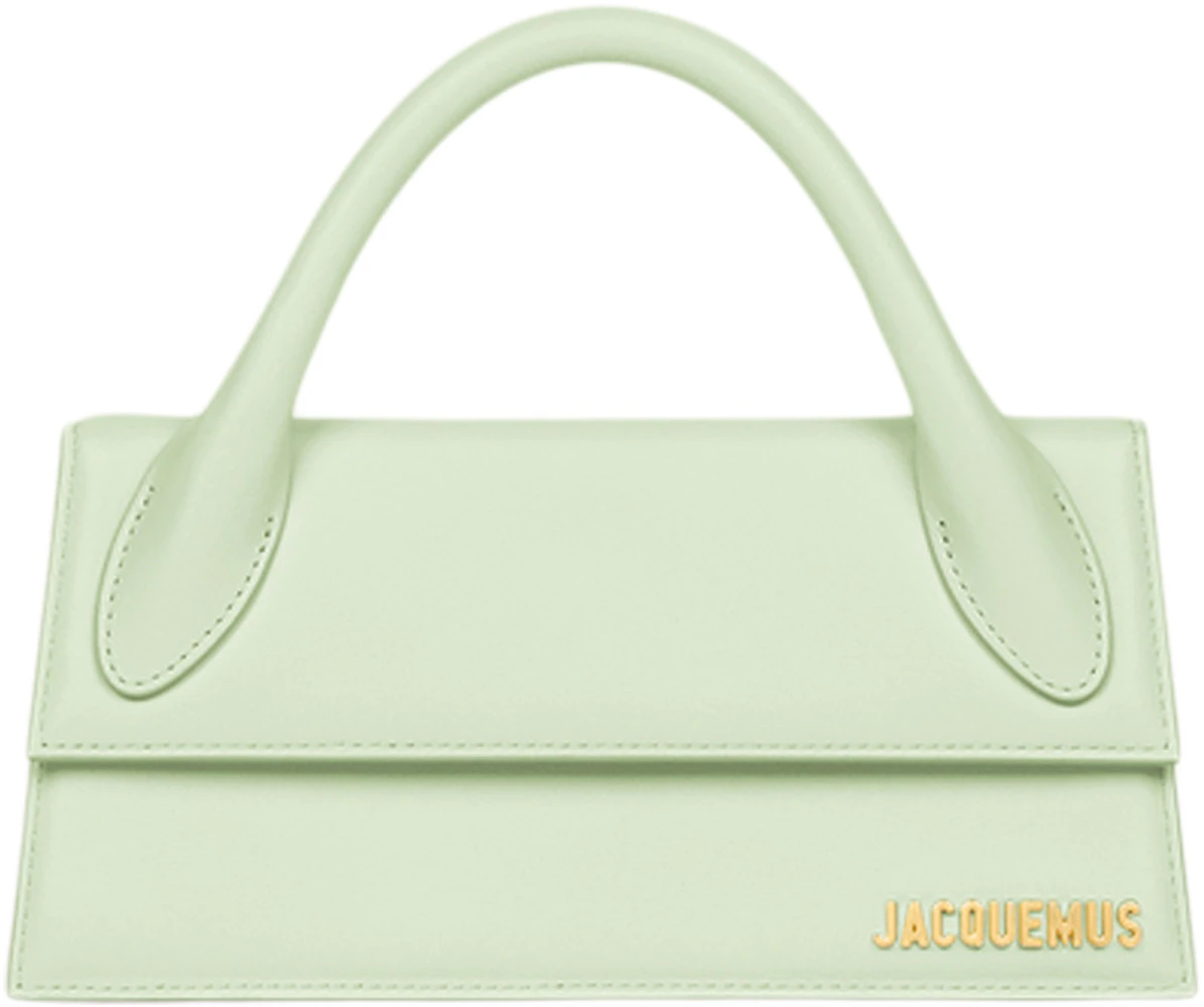 Jacquemus, Bags, Jacquemus Le Chiquito Long Bag In Light Green Leather  Nwt