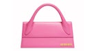 Jacquemus Le Chiquito Long Signature Handbag Pink