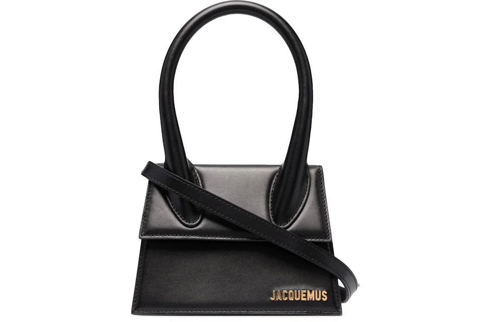 Le chiquito moyen black leather top handle bag Clearance