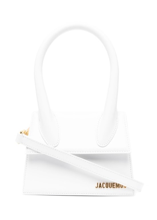 Pre-owned Jacquemus Le Chiquito Moyen Bag White