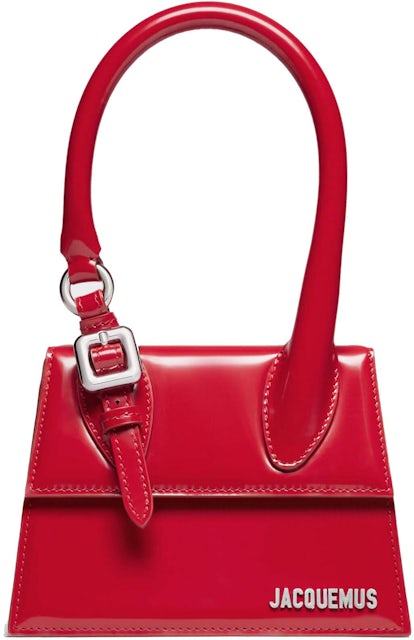 Jacquemus Le Chiquito Medium Leather Top-Handle Bag for Women