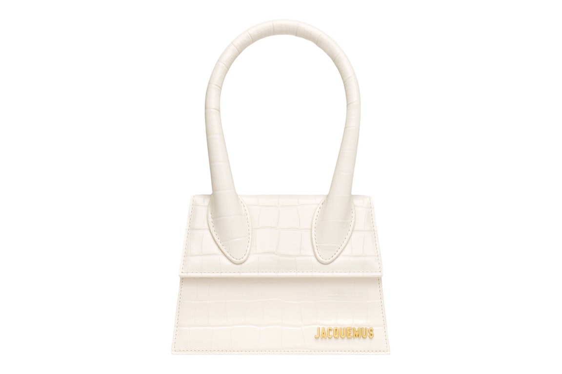 Pre-owned Jacquemus Le Chiquito Moyen Ivory