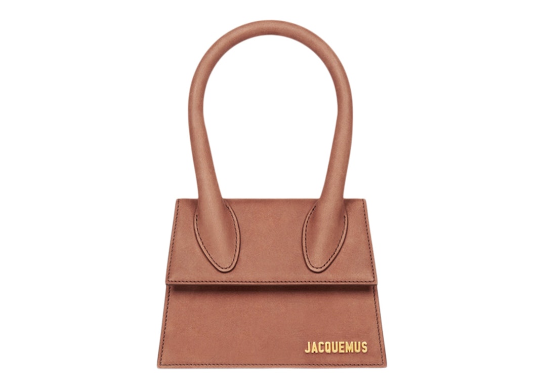Pre-owned Jacquemus Le Chiquito Moyen Signature Handbag Brown