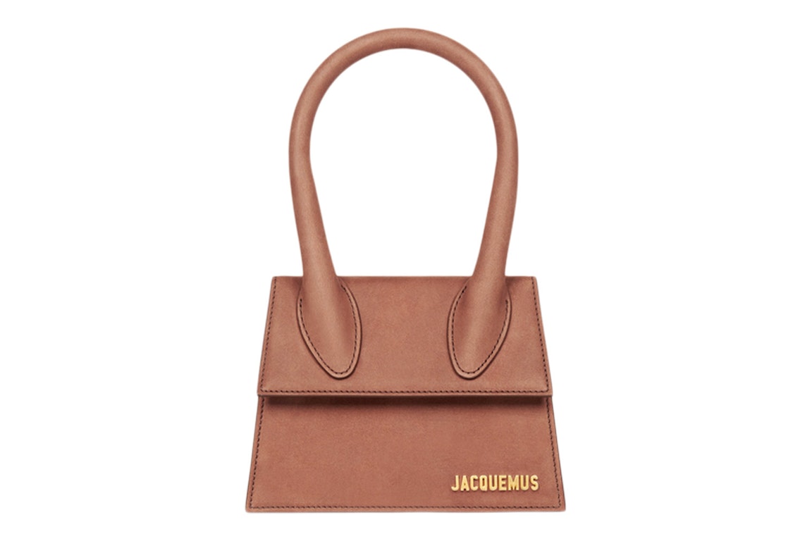 Pre-owned Jacquemus Le Chiquito Moyen Signature Handbag Brown
