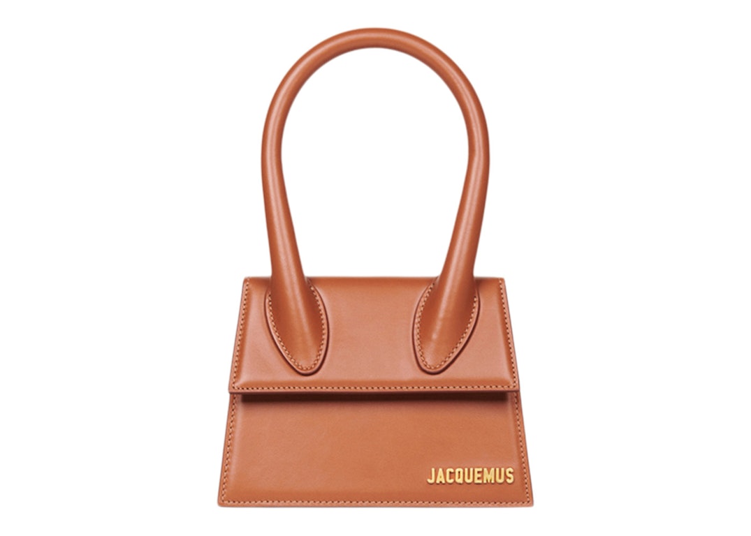 Pre-owned Jacquemus Le Chiquito Moyen Signature Handbag Light Brown
