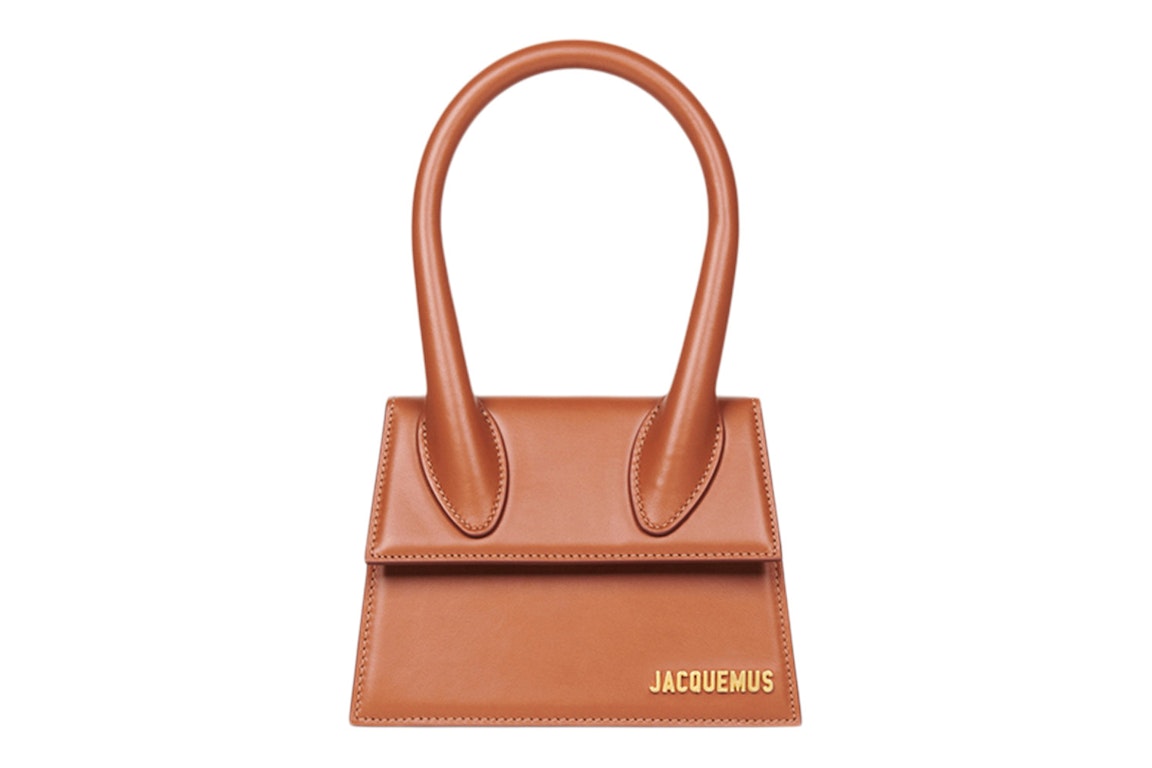 Pre-owned Jacquemus Le Chiquito Moyen Signature Handbag Light Brown
