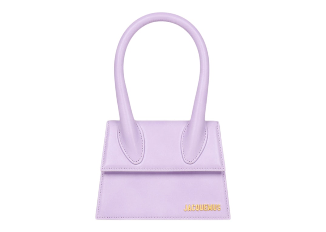 Pre-owned Jacquemus Le Chiquito Moyen Signature Handbag Lilac