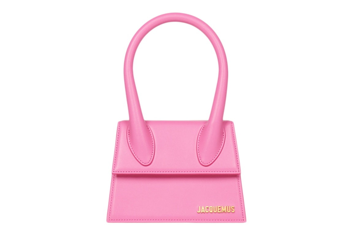Pre-owned Jacquemus Le Chiquito Moyen Signature Handbag Pink
