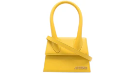 Jacquemus Le Chiquito Moyen Top-Handle Bag Warm Yellow