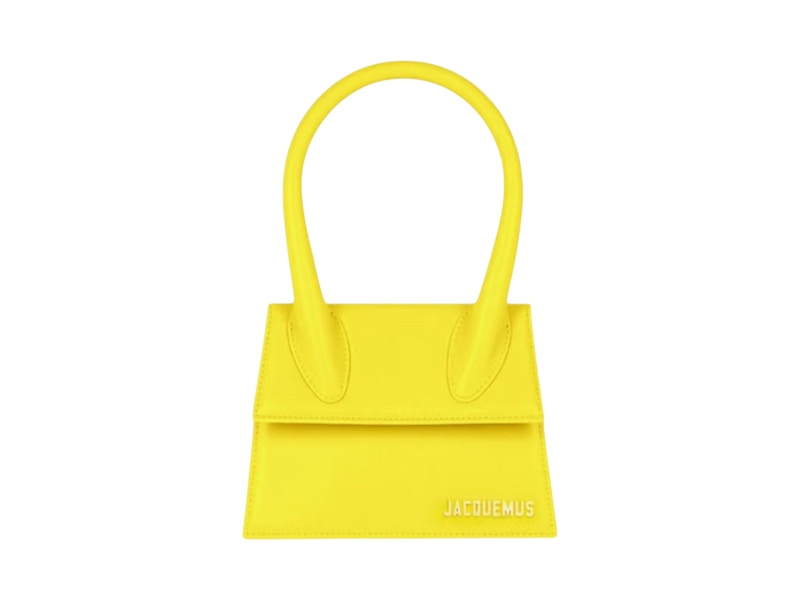 【新品】JACQUEMUS/イエロー コインケース Jacquemus Le Chiquito Yellow in Leather - JP