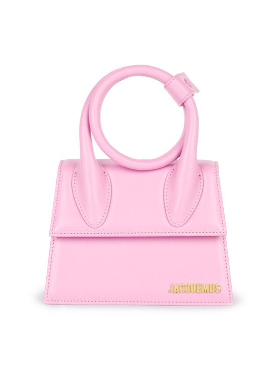 Pre-owned Jacquemus Le Chiquito Noeud Bag Light Pink