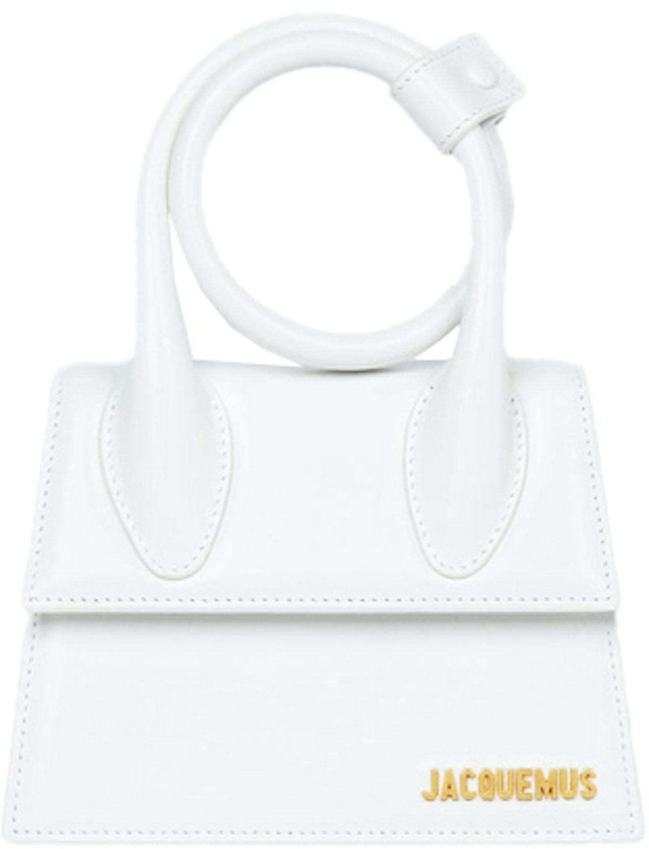 Jacquemus Le Chiquito Noeud Bag White for Women