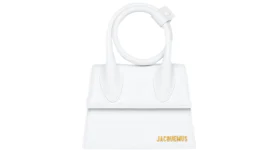Jacquemus Le Chiquito Noeud Bag White