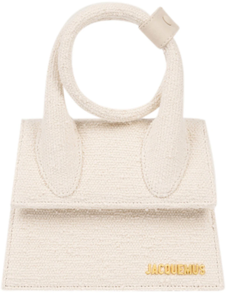 Jacquemus Off White 'Le Chiquito Long' Bag - NOBLEMARS