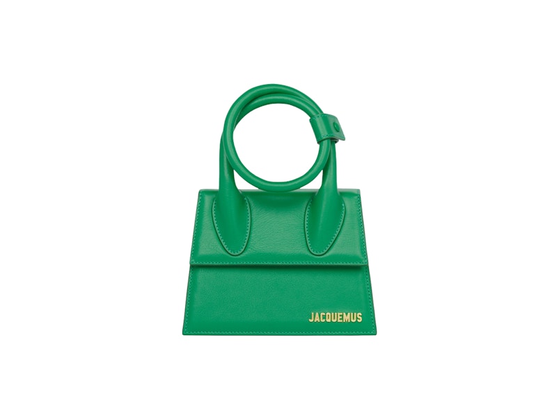 Jacquemus green 2025 mini bag