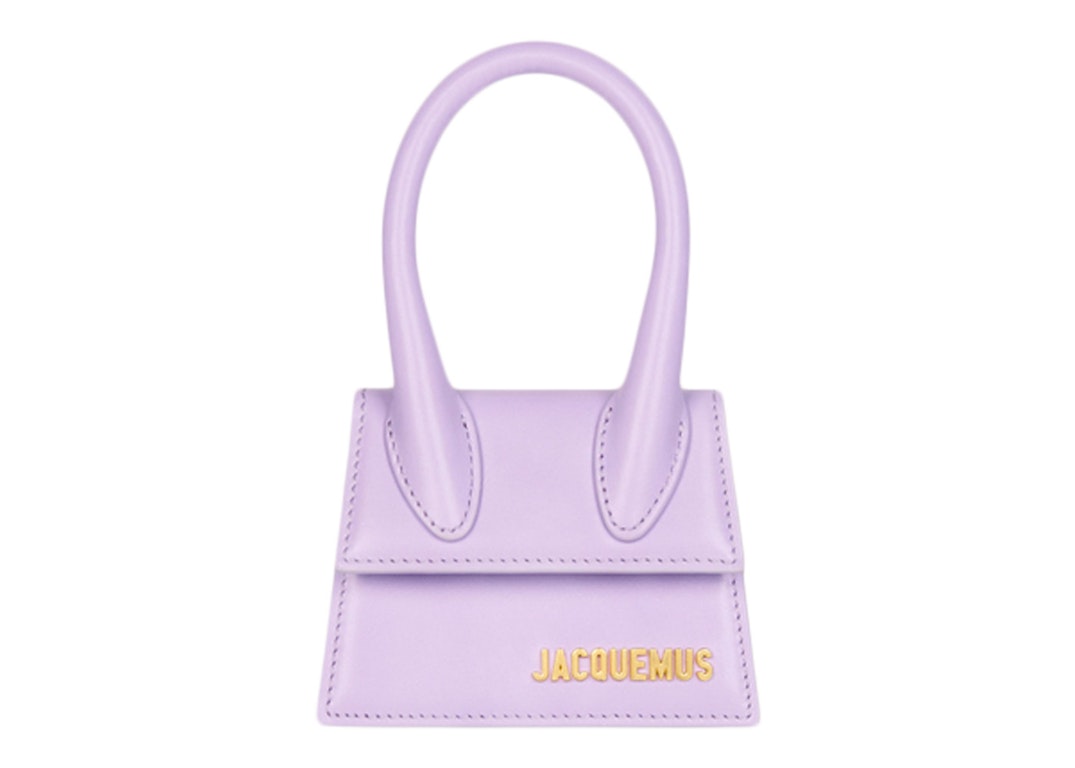 Pre-owned Jacquemus Le Chiquito Signature Handbag Mini Lilac