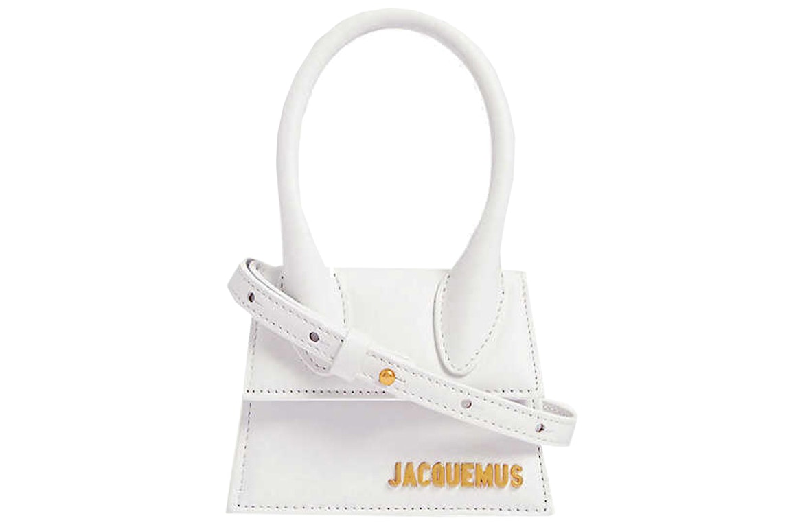 Pre-owned Jacquemus Le Chiquito Top Handle Bag White