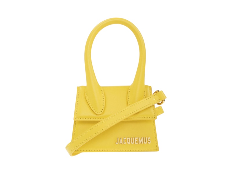 【新品】JACQUEMUS/イエロー コインケース Jacquemus Le Chiquito Yellow in Leather - JP