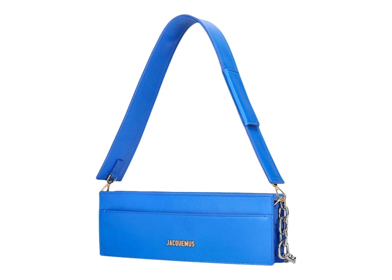 Jacquemus Le Ciuciu Blue in Leather with Gold/Silver-tone - US