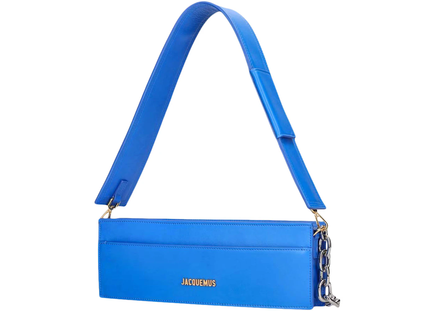 Jacquemus Le Ciuciu Blue in Leather with Gold/Silver-tone - US