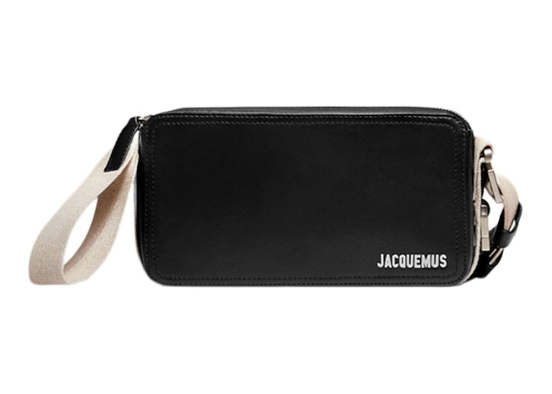 Jacquemus Le Cuerda Horizontal Utility Rectangle Bag Black in