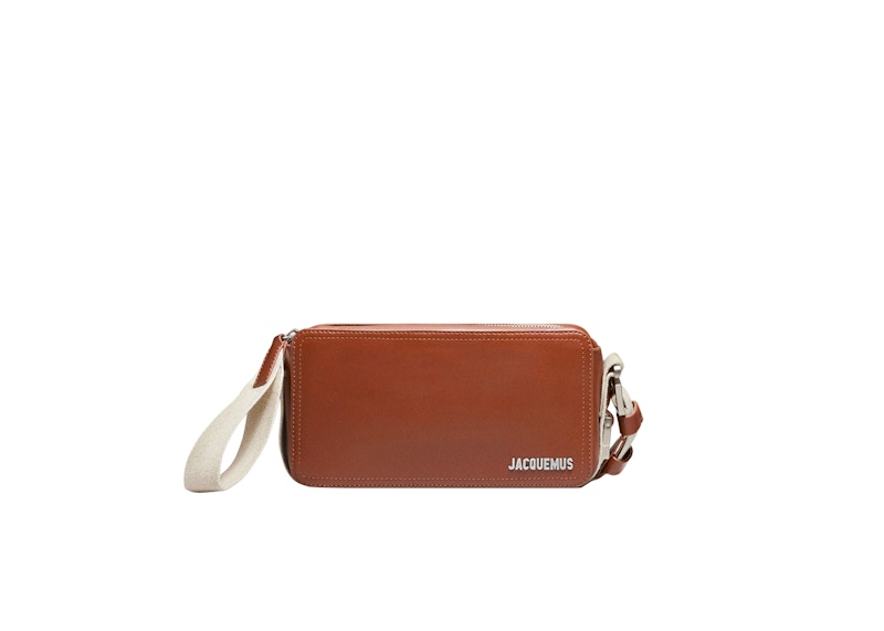 Jacquemus Le Cuerda Horizontal Utility Rectangle Bag Brown in