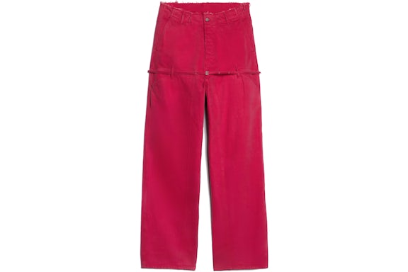 Pantaloni Jacquemus Le De Nîmes Criollo Rosso