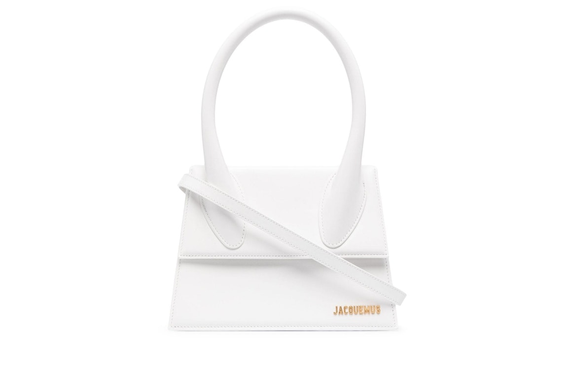 Pre-owned Jacquemus Le Grand Chiquito Bag White