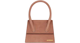 Jacquemus Le Grand Chiquito Large Signature Handbag Brown