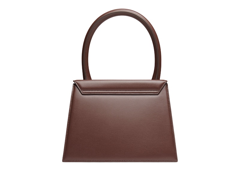 Jacquemus Le Grand Chiquito Midnight Brown in Cow Leather with