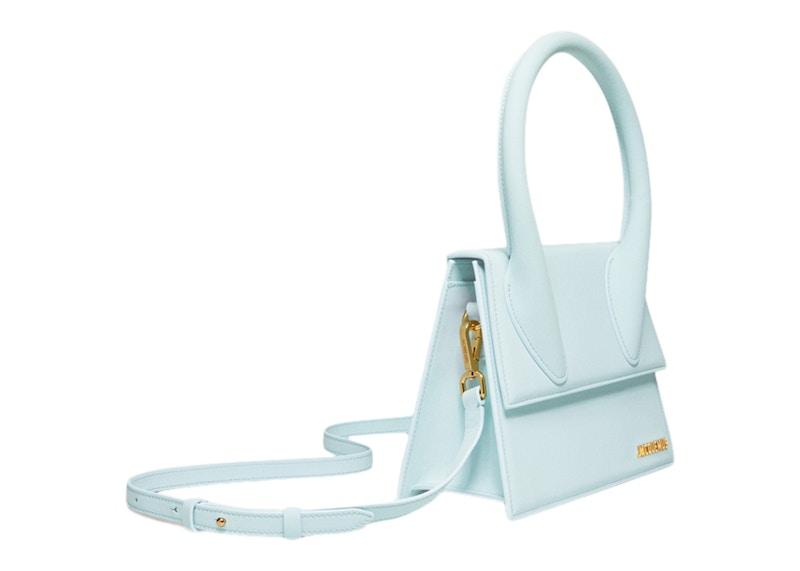 Jacquemus Le Grand Chiquito Signature Handbag Large Pale Blue in